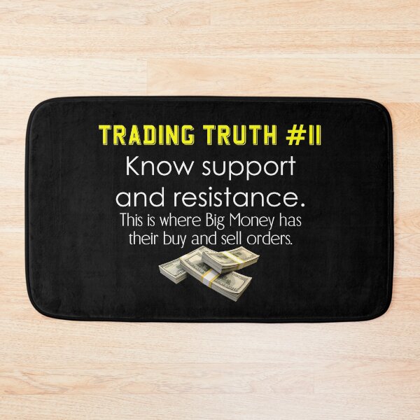 Item preview, Trading Truth: Know support and resistance designed and sold by mymemes71.