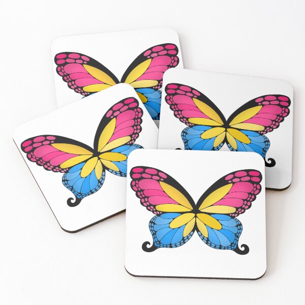 Item preview, Butterfly Wings Pan Pride Flag designed and sold by Middy's Art.
