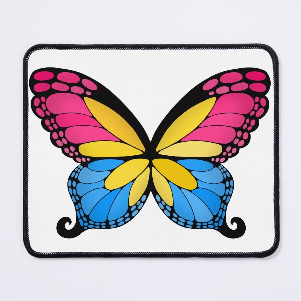 Item preview, Butterfly Wings Pan Pride Flag designed and sold by Middy's Art.