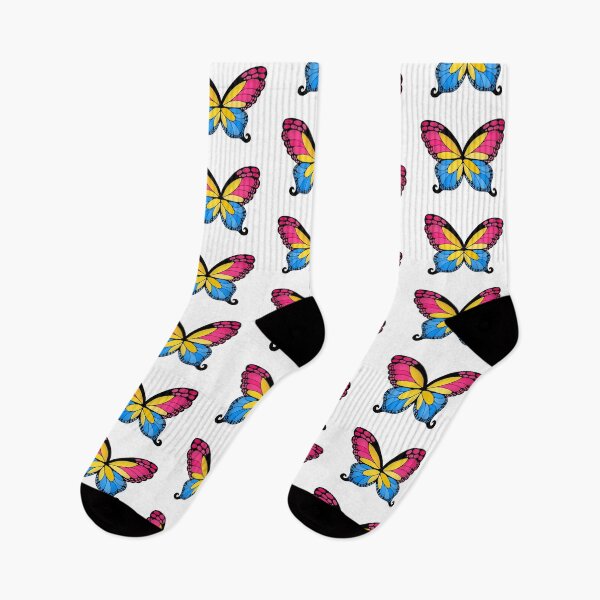 Item preview, Butterfly Wings Pan Pride Flag designed and sold by Middy's Art.