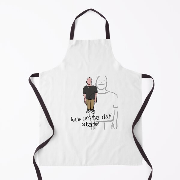 Item preview, standing man, let’s get the day started designed and sold by blastfromtepast.