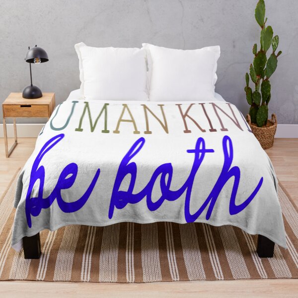 Item preview, Human Kind - Be Both - We Are All Human - Gay Pride designed and sold by MauveMoves.