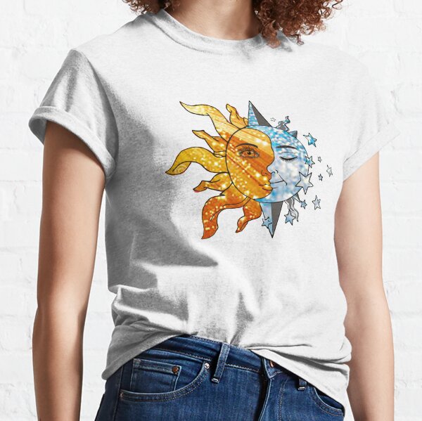 Le soleil, la lune et les étoiles T-shirt classique