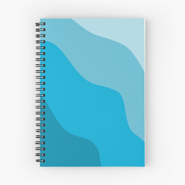 Item preview, Abstract Blue Wave Print designed and sold by Arianna Khalil.
