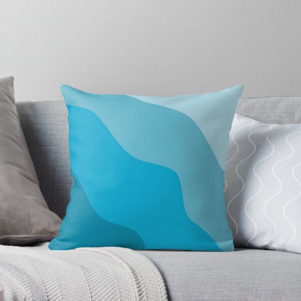 Artikelvorschau, Abstract Blue Wave Print entworfen und verkauft von Arianna Khalil.