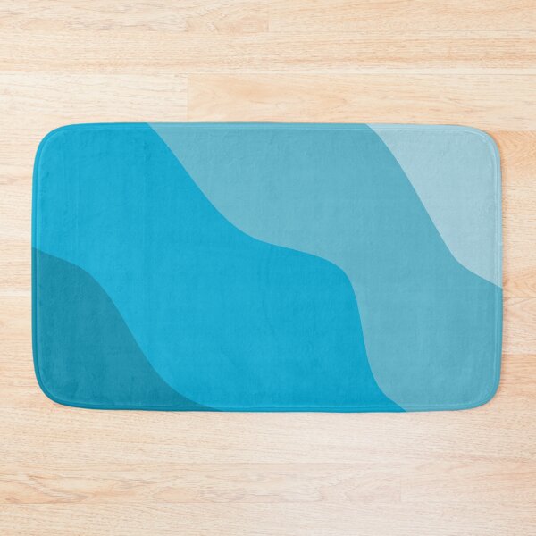 Item preview, Abstract Blue Wave Print designed and sold by Arianna Khalil.