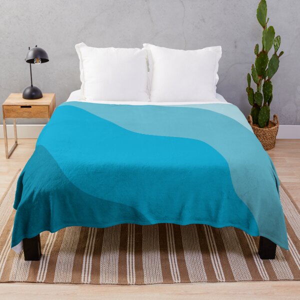 Item preview, Abstract Blue Wave Print designed and sold by Arianna Khalil.