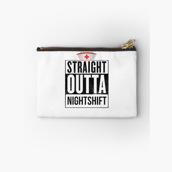 Item preview, Straight Outta Nightshift Nurse - Student RN Gift designed and sold by Blazesavings.