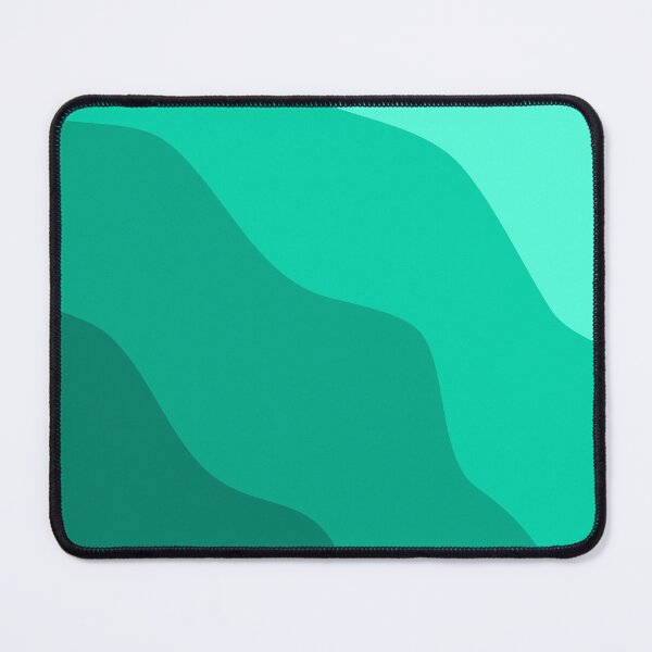 Item preview, Abstract Green Wave Print designed and sold by Arianna Khalil.