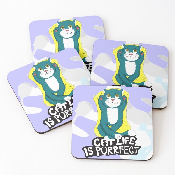Item preview, Cat On A Beach, Cat Life Is Perfect designed and sold by FilMate.