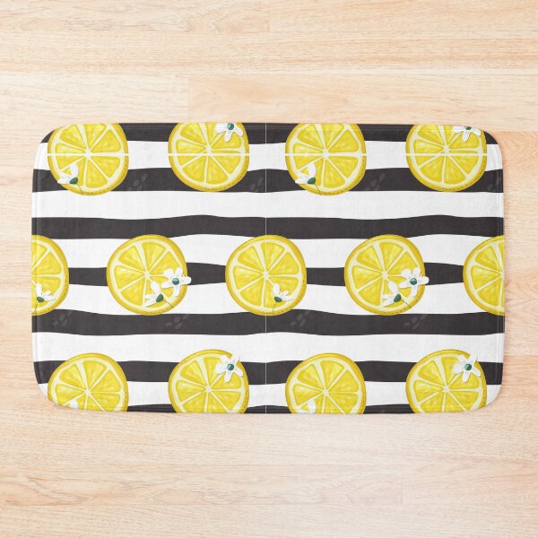 Item preview, Mediterranean Summer Lemons Pattern Design, Lemon Blossom Tree - Lemon Patterns designed and sold by antevasinart.