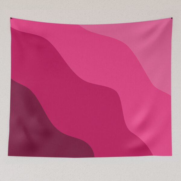 Item preview, Abstract Pink Wave Print designed and sold by Arianna Khalil.