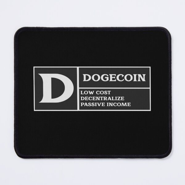 Item preview, D For Dogecoin Decentralized Low Cost Passive Income designed and sold by NFTDesignsBLV.