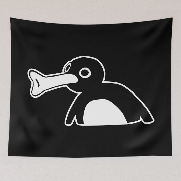 Item preview, Pingu Meme (Black BG) designed and sold by FilipeFerreira.