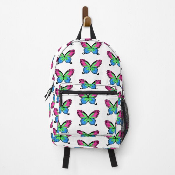 Item preview, Butterfly Wings Polysexual Pride Flag designed and sold by Middy's Art.
