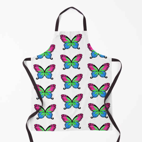Item preview, Butterfly Wings Polysexual Pride Flag designed and sold by Middy's Art.