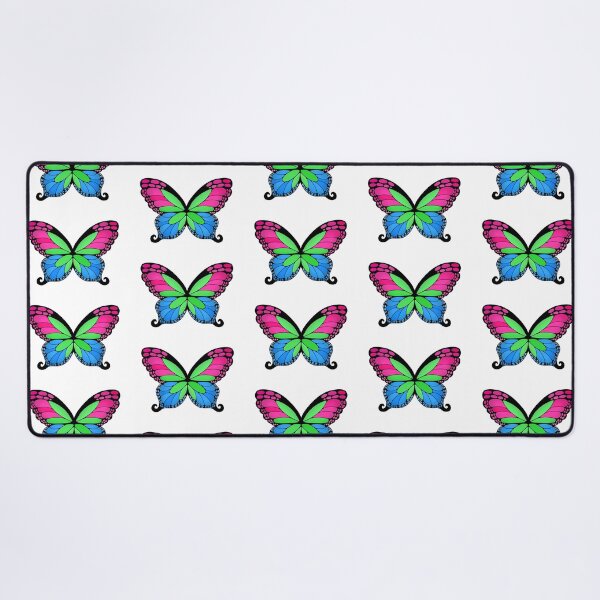 Item preview, Butterfly Wings Polysexual Pride Flag designed and sold by Middy's Art.