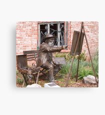 Monet Painting Canvas Print