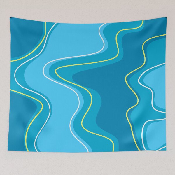 Item preview, Blue Water Print designed and sold by Arianna Khalil.