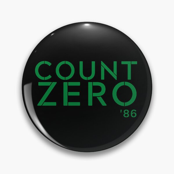 Artikelvorschau, Count Zero '86 Green (T-Shirt von William Gibson, T-Shirt von Neuromancer, T-Shirt von Hacker) entworfen und verkauft von Gibson Futures.