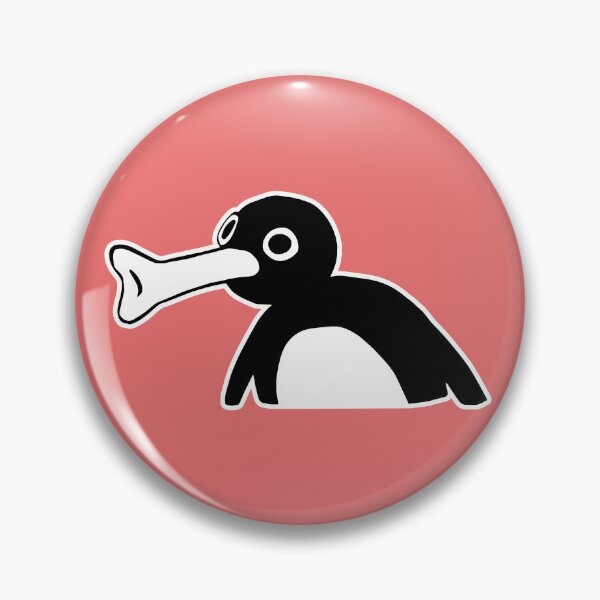 Item preview, Pingu Meme (Coral Pink BG) designed and sold by FilipeFerreira.