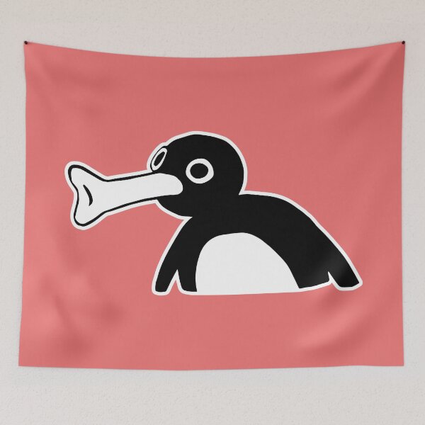 Item preview, Pingu Meme (Coral Pink BG) designed and sold by FilipeFerreira.