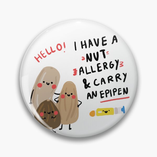 Item preview, Nut Allergy Epipen Awareness designed and sold by Samantha MadeOfAtoms.