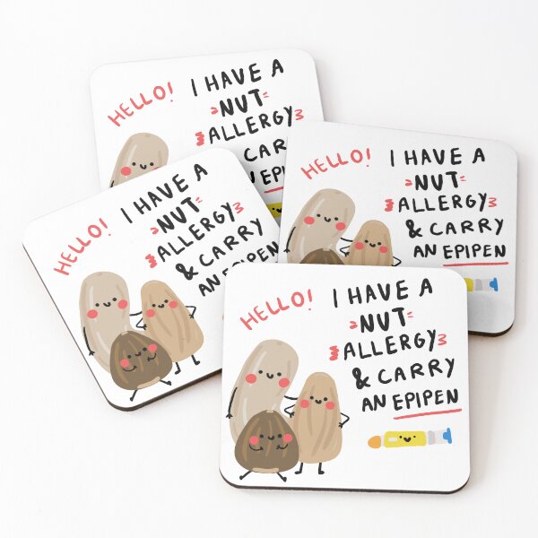 Item preview, Nut Allergy Epipen Awareness designed and sold by Samantha MadeOfAtoms.