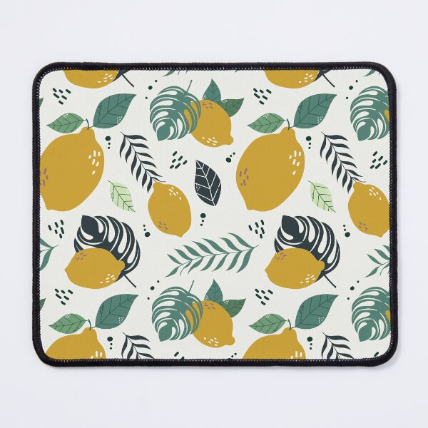 Item preview, Mediterranean Summer Lemons Pattern Design, Lemon Blossom Tree - Lemon Patterns designed and sold by antevasinart.