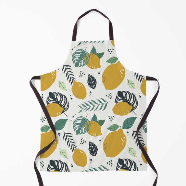 Item preview, Mediterranean Summer Lemons Pattern Design, Lemon Blossom Tree - Lemon Patterns designed and sold by antevasinart.