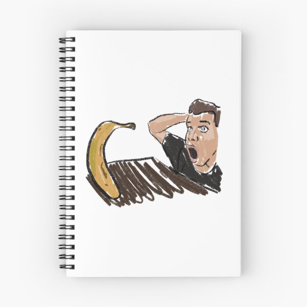 Item preview, guy shocked at banana designed and sold by blastfromtepast.