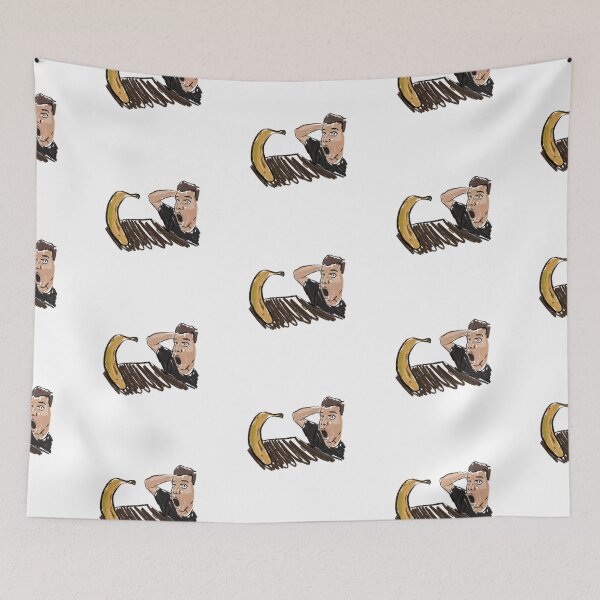 Item preview, guy shocked at banana designed and sold by blastfromtepast.