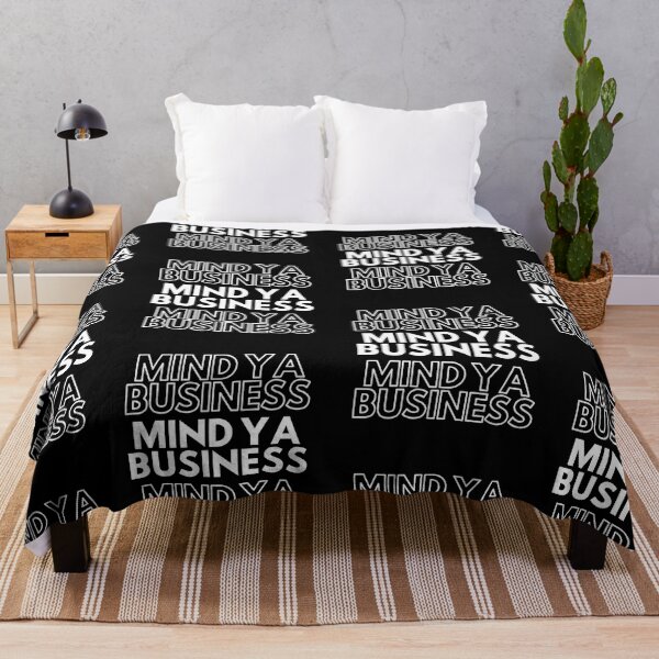 Item preview, Mind ya business designed and sold by Shambusiness.