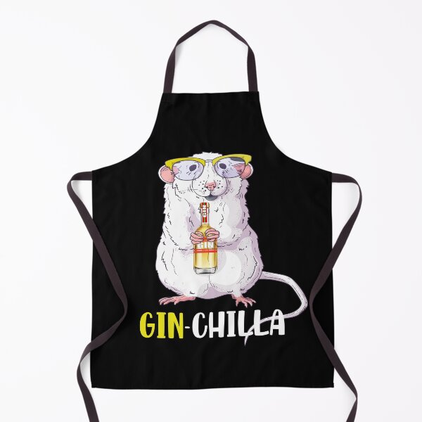 Item preview, Ginchilla Funny Gin Tonic & Longdrink Lover Design designed and sold by nueschka.