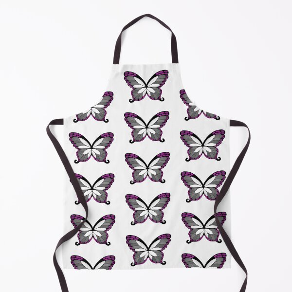 Item preview, Butterfly Wings Asexual Pride Flag designed and sold by Middy's Art.