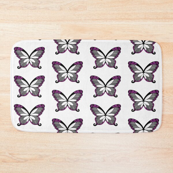 Item preview, Butterfly Wings Asexual Pride Flag designed and sold by Middy's Art.