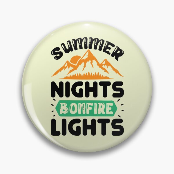 Item preview, Summer nights bonfire lights designed and sold by ArtCreativeSACB.
