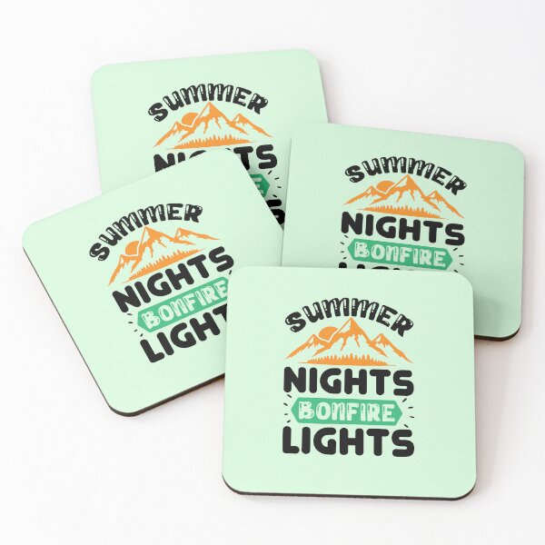 Item preview, Summer nights bonfire lights designed and sold by ArtCreativeSACB.