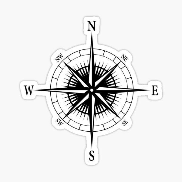 Artikel-Vorschau von Kompassrose, designt und verkauft von Full Moon.