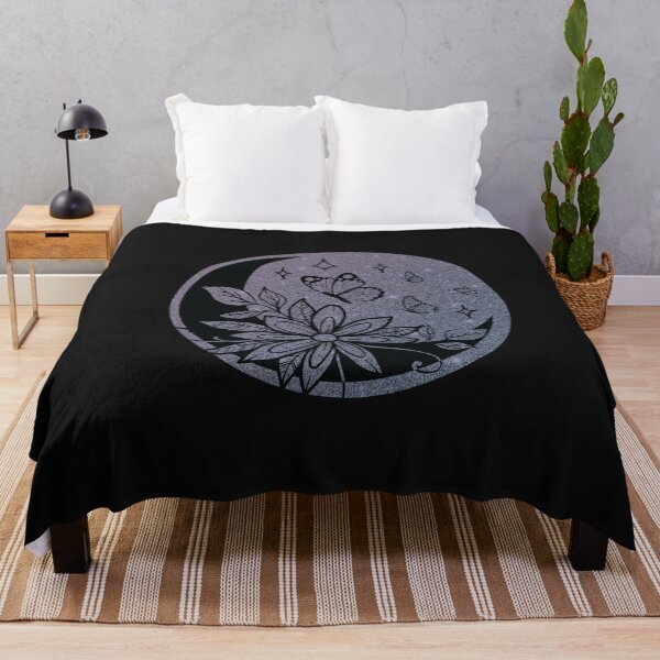 Item preview, Brillo de luna floral designed and sold by HappyLifeCreate.