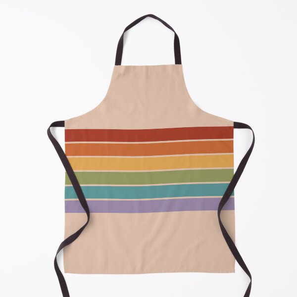 Aperçu de l'œuvre Retro Rainbow Stripes créée et vendue par Arianna Khalil.