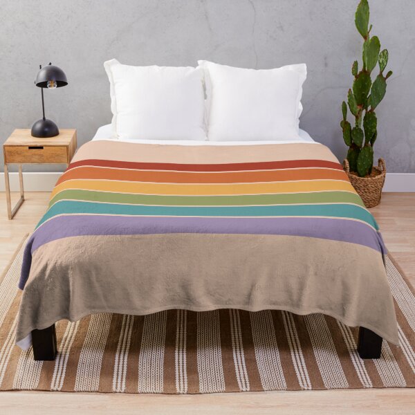 Artikelvorschau, Retro Rainbow Stripes entworfen und verkauft von Arianna Khalil.