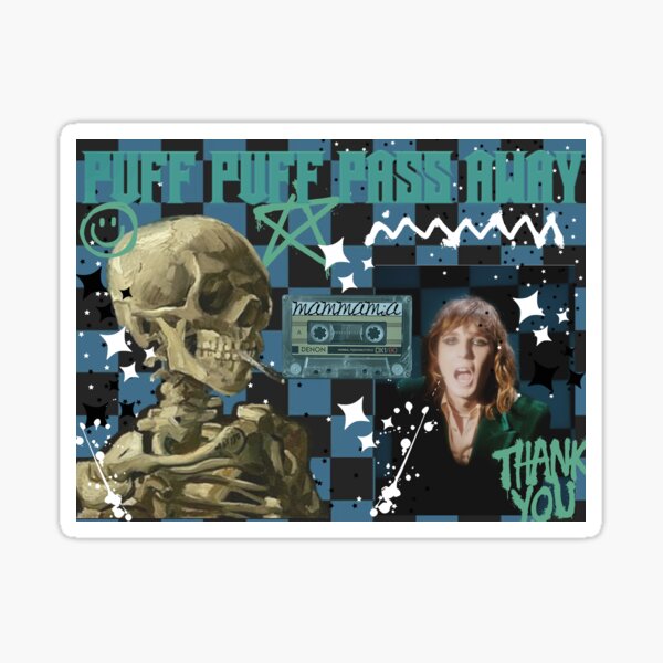 Puff puff pass Poster for Sale by Crooked Skull
