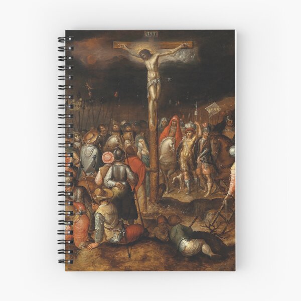 Item preview, The Crucifixion on Mount Calvary | Ambrosius Francken II | 1630 Renaissance Gospel Biblical Art designed and sold by CJET.