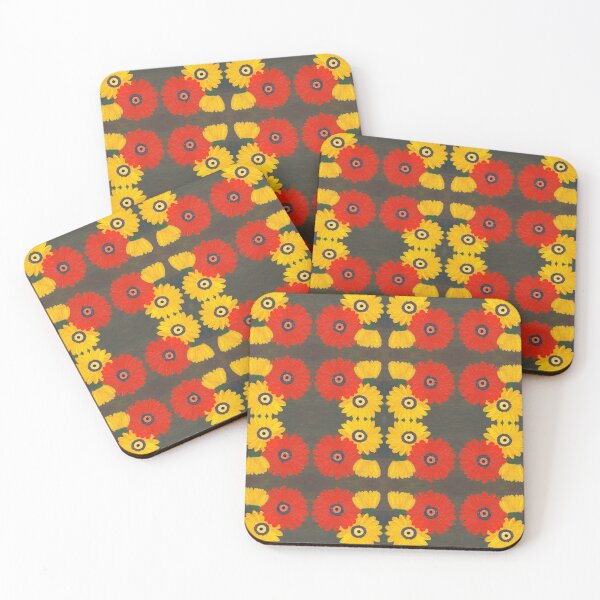 Item preview, Ursinia Flower Pattern designed and sold by Janine-Brewster.
