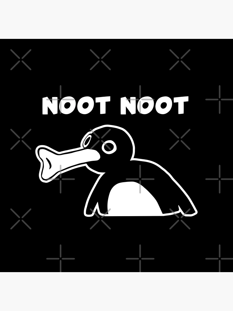 Terrified Noot Noot Meme Decal Sticker Tiktok Meme Stickers Funny Internet  Memes Internet Gifts 