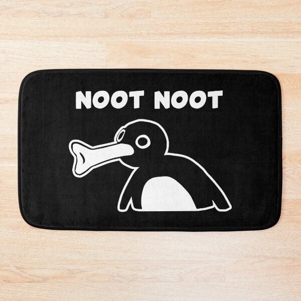 Item preview, Noot Noot Pingu Meme (Black BG) designed and sold by FilipeFerreira.