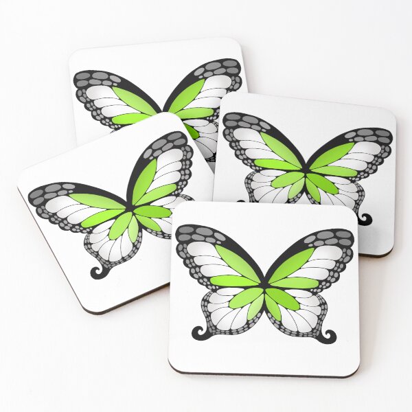Item preview, Butterfly Wings Agender Pride Flag designed and sold by Middy's Art.