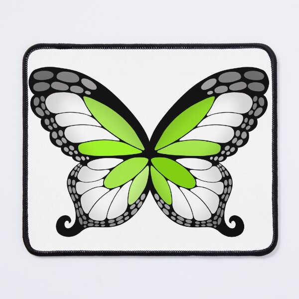 Item preview, Butterfly Wings Agender Pride Flag designed and sold by Middy's Art.