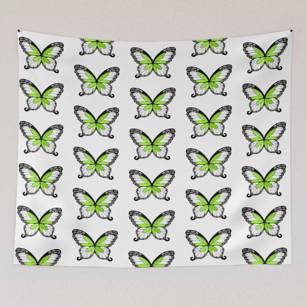 Item preview, Butterfly Wings Agender Pride Flag designed and sold by Middy's Art.